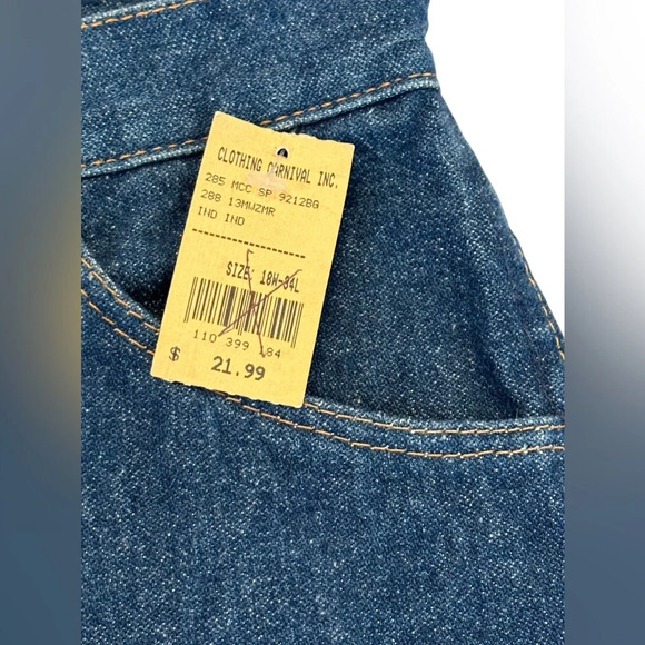 Wrangler ProRodeo Competition Vintage 100% Cotton Dark Wash Boot Cut Jeans - Picture 6 of 8